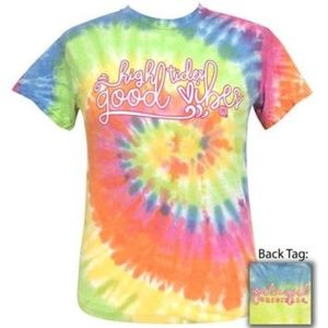 Girlie Girl Originals High Tides Good Vibes top